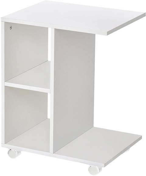 STOLIK KAWOWY SZAFKA NOCNA NA KÓŁKACH ORGANIZER MODERNHOME