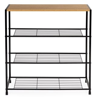 SZAFKA NA BUTY STOJAK REGAŁ PÓŁKA LOFT 3 POZIOMY MODERNHOME