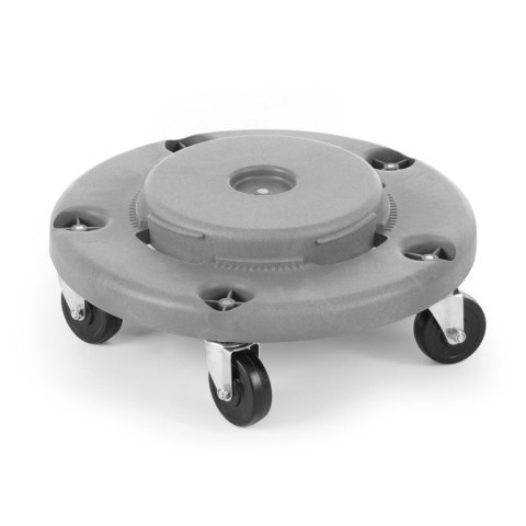 Wózek podstawa na kółkach do kontenera pojemnika na odpadki kuchenne okrągłego 120L