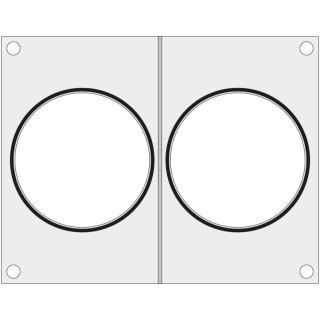 Matryca forma do zgrzewarki Hendi na dwa pojemniki na zupę śr. 115 mm - Hendi 805633