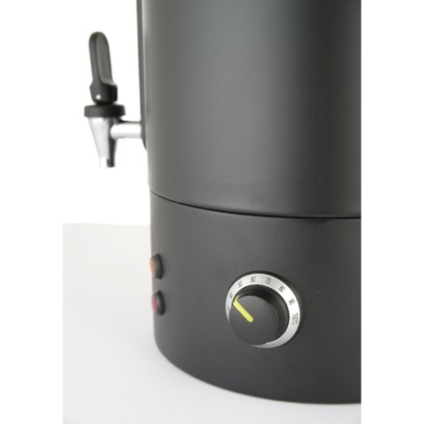 Warnik podgrzewacz do kawy z niekapiącym kranem czarny UNIQ 16 l - Hendi 211465