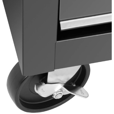 Wózek szafka warsztatowa narzędziowa mobilna z uchwytem 5 szuflad