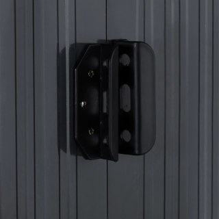 Domek narzędziowy ogrodowy metalowy 225 x 180 x 203 cm