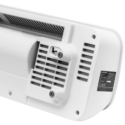 Grzejnik elektryczny ceramiczny ścienny kurtyna powietrzna z pilotem 1000/2000W