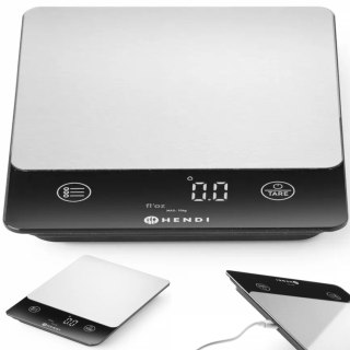 Waga kuchenna elektroniczna 10 000 g / 1 g - Hendi 580028