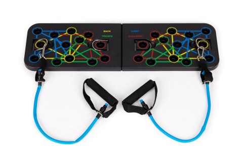 DESKA DO ĆWICZEŃ UCHWYTY DO POMPEK ZESTAW 25W1