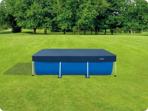 POKRYWA PLANDEKA MATA DO BASENU STELAŻOWEGO 260X160 CM INTEX 28036