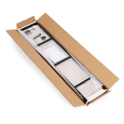 REGAŁ DREWNIANY NOWOCZESNY METALOWA RAMA LOFT 4 PÓŁKI MODERNHOME