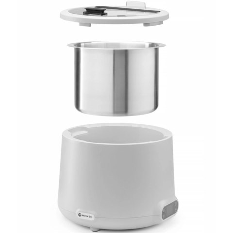 Kociołek termos elektryczny do zupy UNIQ 35-85 C 8 l 500 W - biały