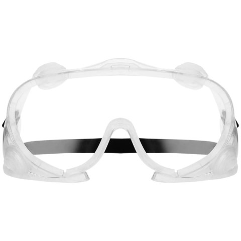 Gogle okulary ochronne BHP przeciwpyłowe - zestaw 10 szt.