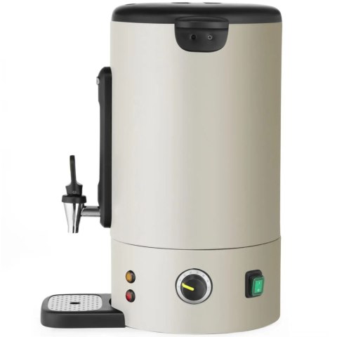 Warnik do wody grzanego wina z kranem tacką ociekową UNIQ 16 l 1650 W - jasnoszary