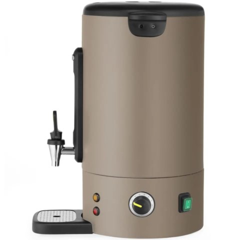 Warnik do wody grzanego wina z kranem tacką ociekową UNIQ 16 l 1650 W - taupe