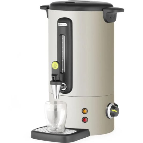 Warnik do wody grzanego wina z kranem tacką ociekową UNIQ 9 l 950 W - jasnoszary