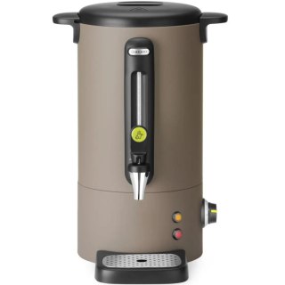 Warnik do wody grzanego wina z kranem tacką ociekową UNIQ 9 l 950 W - taupe