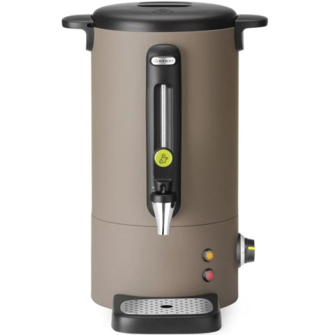 Warnik do wody grzanego wina z kranem tacką ociekową UNIQ 9 l 950 W - taupe