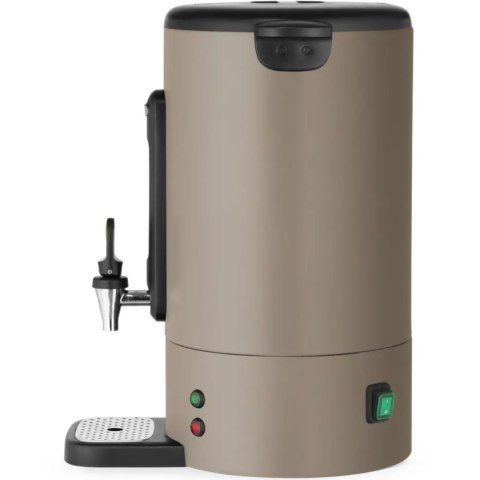 Zaparzacz do kawy z kranem ociekaczem UNIQ 14 l 1750 W - taupe