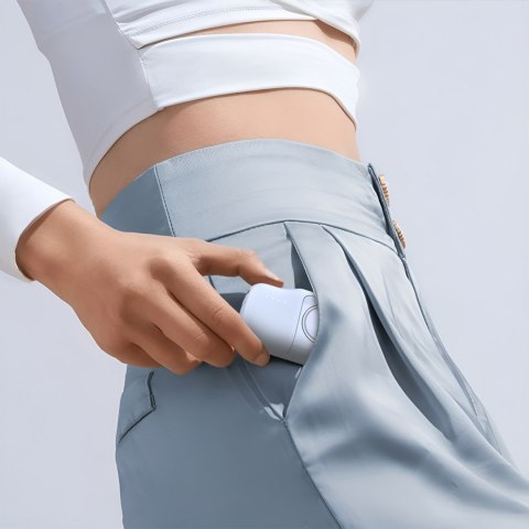 Mini powerbank 5000mAh 15W iPhone Lightning i ładowarką do Apple Watch - niebieski