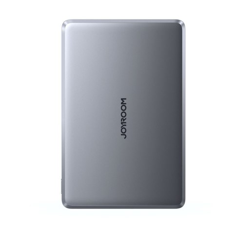 Powerbank 5000mAh USB-C 20W PD i ładowaniem indukcyjnym 15W - szary