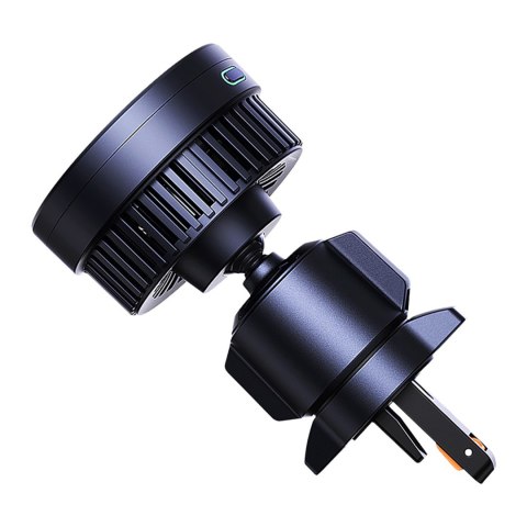 Uchwyt samochodowy MagPro na kratkę nawiewu z ładowarką indukcyjną Qi2.0 15W - czarny