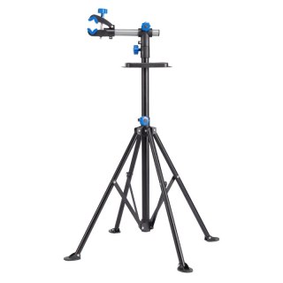 Wielofunkcyjny stojak serwisowy uchwyt do rowerów podłogowy - czarny