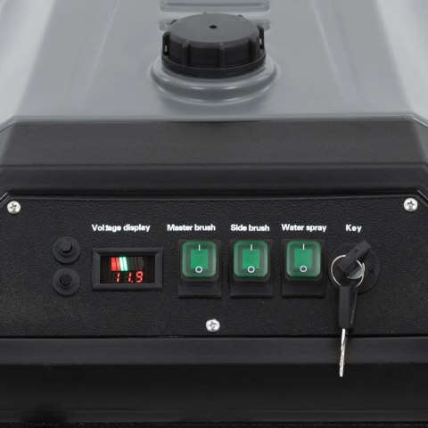 Zamiatarka akumulatorowa 2 szczotki 46 cm 4000 m2/h