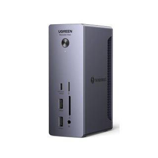 13w1 Stacja dokująca Thunderbolt 4 / USB-A / DP / RJ45 / czytnik SD TF / USB-C / mini jack