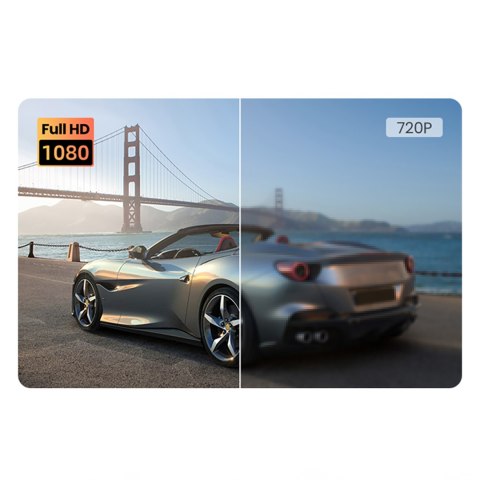 Adapter przejściówka HDMI (żeński) - USB-A / USB-C (męski) - szary