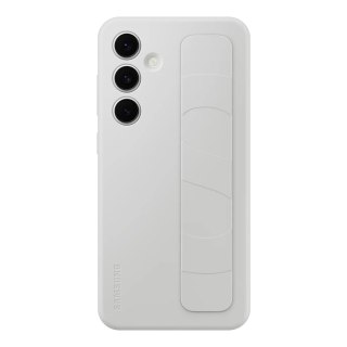 Etui case Samsung Standing Grip Case z uchwytem i podstawką do Galaxy S24 FE - szare