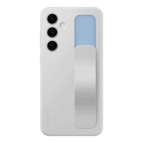 Etui case Samsung Standing Grip Case z uchwytem i podstawką do Galaxy S24 FE - szare