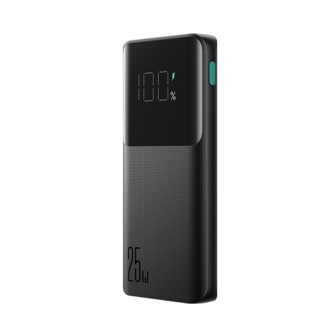 Powerbank 10000mAh 25W 2x USB-A 1x USB-C SFC - czarny