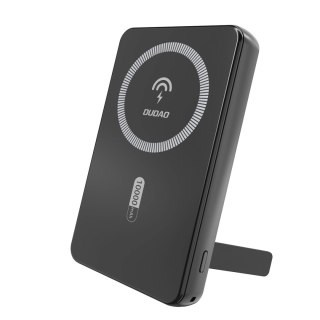 Powerbank K14S+ 10000mAh z podstawką 20W USB-A / USB-C / MagSafe - czarny