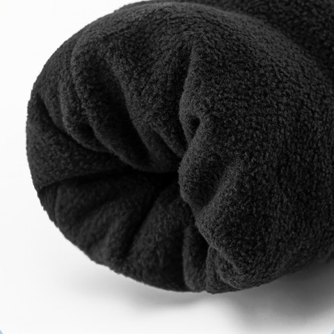 Rękawiczki narciarskie Panda dla dzieci i dorosłych rozmiar S - czarne/białe