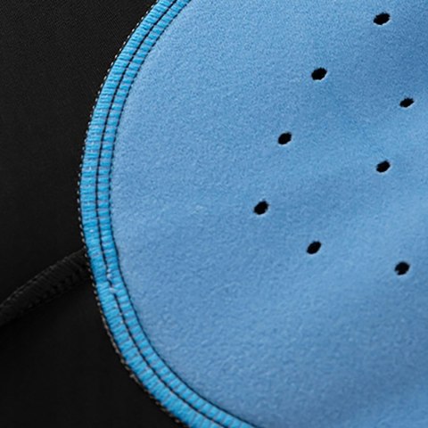 Spodnie rowerowe kolarskie długie oddychające z wkładką M - czarne