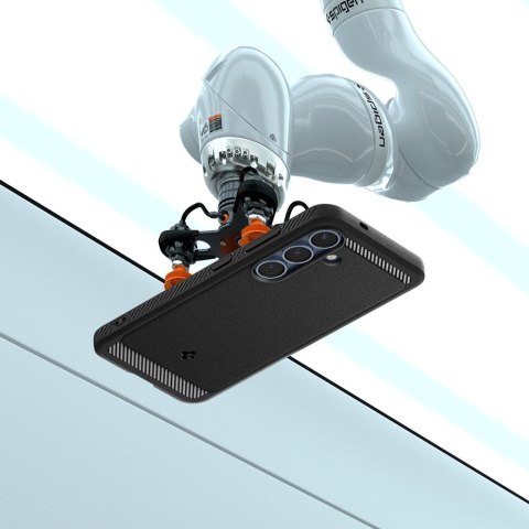 Etui na Samsung Galaxy S25 Rugged Armor Mag MagSafe - czarny mat