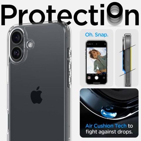 Etui ochronne na iPhone 16 Plus Ultra Hybrid - przezroczyste