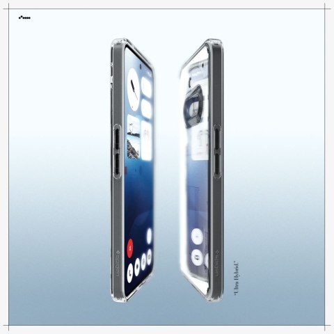 Etui pokrowiec na Nothing Phone 3A Ultra Hybrid - przezroczyste