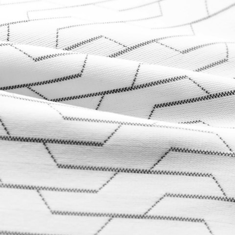 Rękawiczki sportowe rowerowe pełne wiosenno-letnie rozmiar XL - biało-czarne