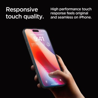 Szkło hartowane na iPhone 16 Pro Glas.tR EZ Fit - 2 szt.