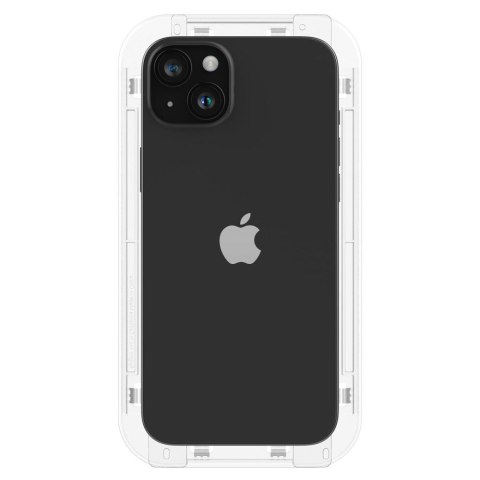 Szkło hartowane ochronne na iPhone 15 Plus Glas.tR EZ Fit FC - czarne 2 szt.