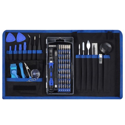 Zestaw wkrętaków śrubokrętów bitów precyzyjnych w etui - 73 el.