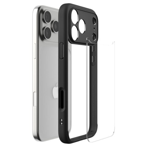 Etui case plecki na iPhone 17 Pro Ultra Hybrid - czarny mat