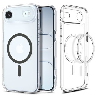 Etui ochronne case na iPhone 17 Air Ultra Hybrid MagSafe - przezroczysto-szare