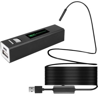 Kamera endoskopowa do telefonu 8 LED 4 końcówki Full HD Wi-Fi Android iOS