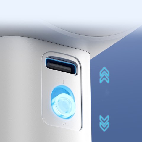 Mini wiatrak wentylator dmuchawa przenośna - 3600mAh - biały