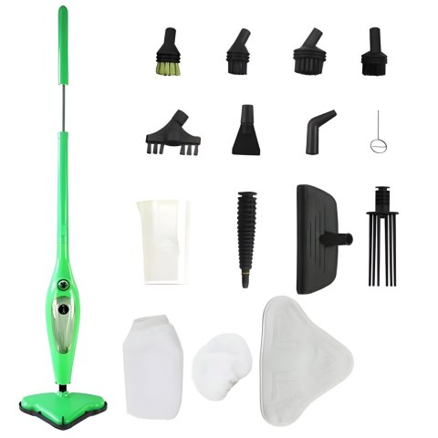 Mop myjka parowa wielofunkcyjna do czyszczenia 12w1 1300 W - zestaw