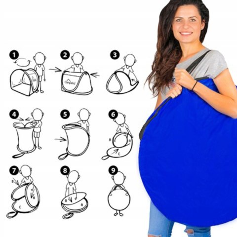 Namiot plażowy samorozkładający przeciwsłoneczny UV