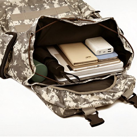 Plecak militarny taktyczny survivalowy 50 l - piaskowy