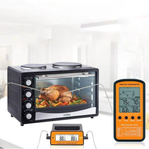 Termometr gastronomiczny z sondą do grilla mięsa wina LCD -50-300C