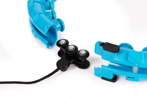 HULA HOP Z MASAŻEREM I DODATKOWYM CIĘŻARKIEM DO ĆWICZEŃ FITNESS