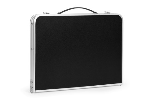 STOLIK TURYSTYCZNY MAŁY STÓŁ PIKNIKOWY SKŁADANY 60X40 CM CZARNY MULTIGARDEN